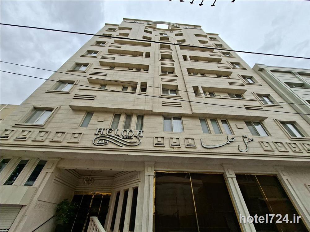 نمای بیرونی هتل حلما مشهد ?? 