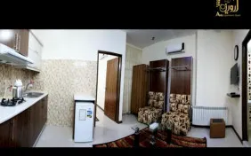 آپارتمان یکخوابه چهارنفره (اقامت با صبحانه)