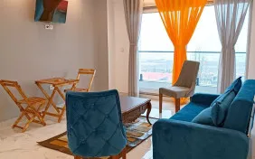 سوئیت سه نفره سمت دریا (دبل+مبل تخت شو) (اقامت با صبحانه)